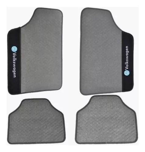 TAPETE PVC UNIVERSAL LOGO VOLKSWAGEN RUCHI